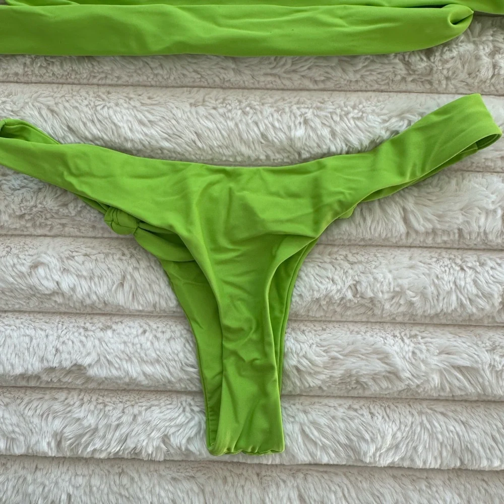 Lovers and Friends Vinnie Neon Green Bikini - Picture 5 of 8